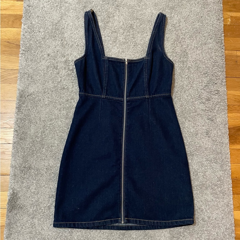urban outfitters denim dress